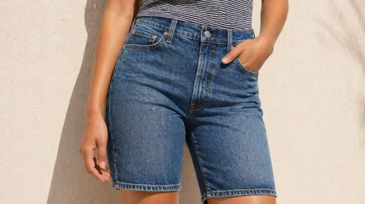 Bermudas Levi's Ribcage para mujer