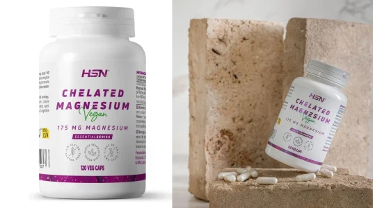 Bisglicinato de Magnesio HSN 350 mg de 120 cápsulas veganas