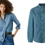 Blusa Pepe Jeans Regular Denim para mujer