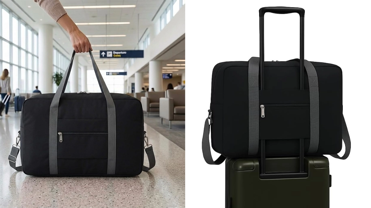 Bolsa de viaje plegable de 45 x 32 cm