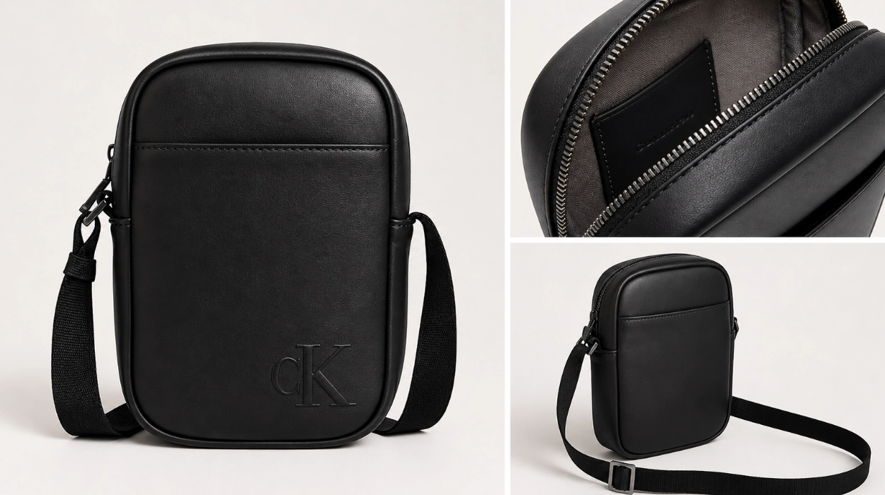 Bolso Calvin Klein Bold Slim Reporter para hombre