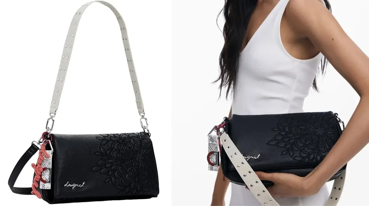 REBAJÓN ENORME en este bolso bandolera Desigual Sierra que combina con todo
