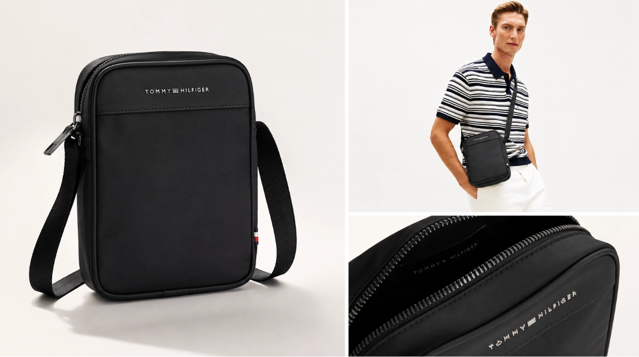 Bolso Tommy Hilfiger Repreve Mini Reporter para hombre