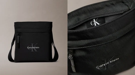 Bolso bandolera Calvin Klein Bold Flatpack para hombre