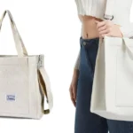 Bolso de Pana Grande y Grueso para Mujer