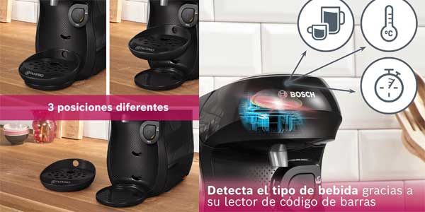 Bosch - Cafetera Multibebida Tassimo Happy Friendly oferta