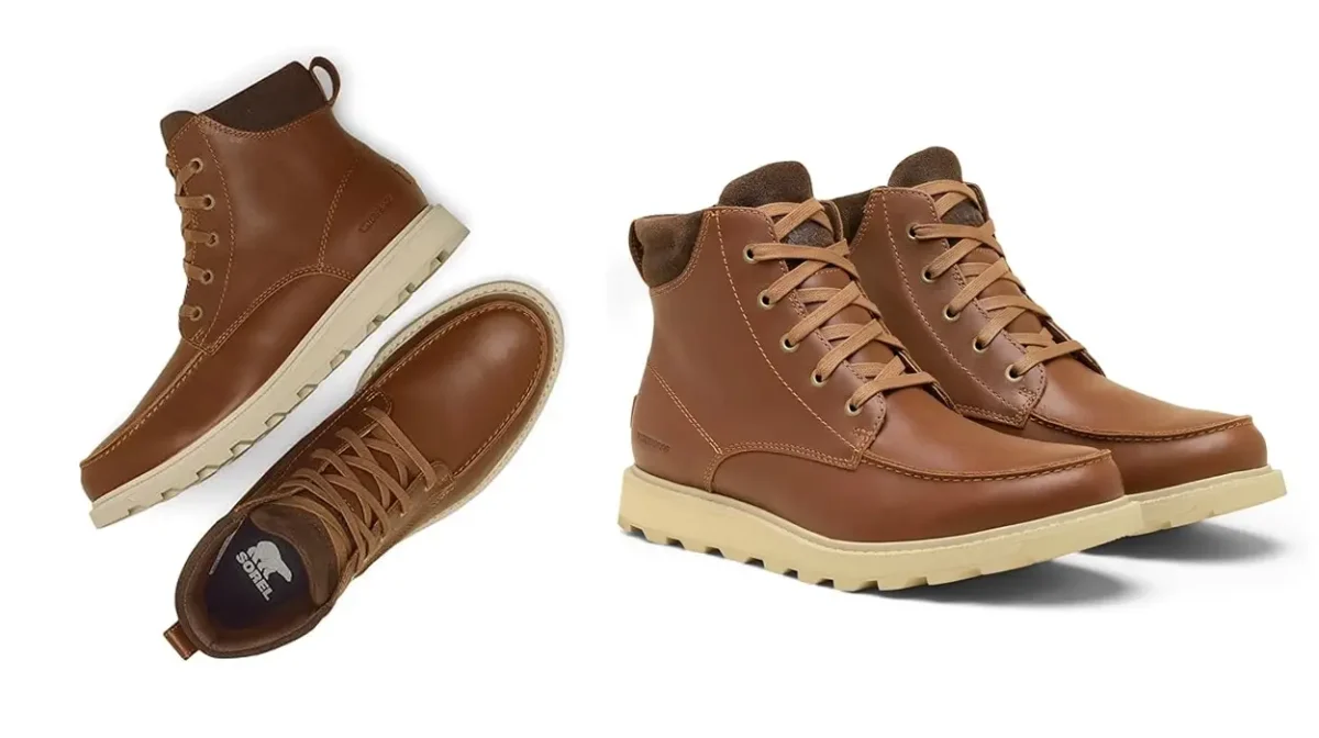No dejes escapar estas botas impermeables de piel Sorel Madson II para hombre, un calzado realmente bueno, que están rebajadas más de 98€ en Amazon