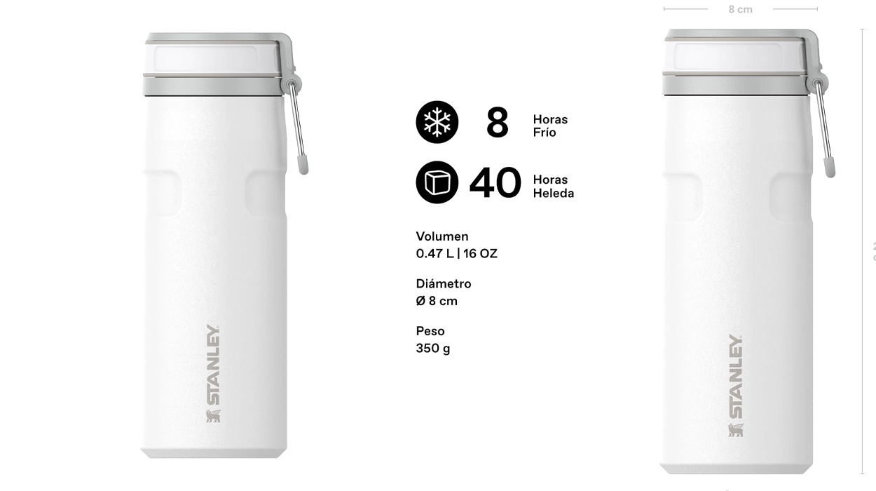 Botella térmica Stanley IceFlow de 0,47 litros