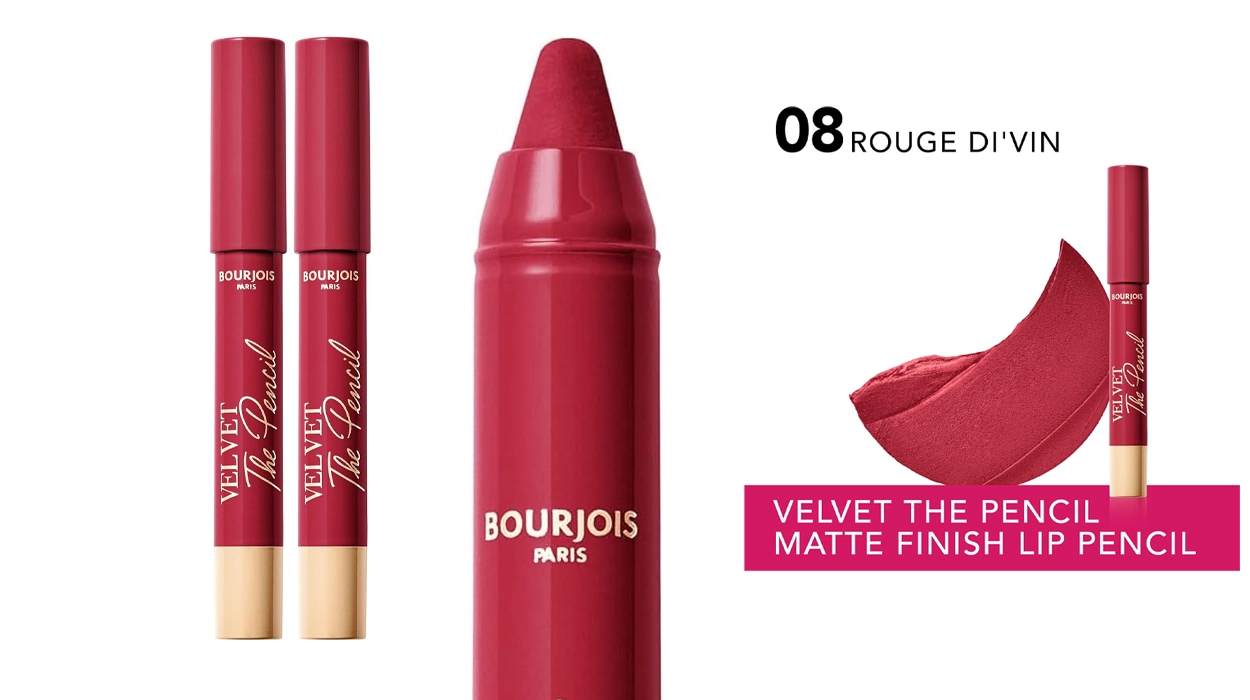 Bourjois Velvet The Pencil tono 08 Rouge Divin