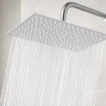 Cabezal de ducha de lluvia extragrande rectangular