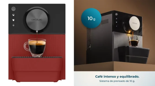 Cafetera Superautomática Cecotec Compacta Cremmaet Cube Red