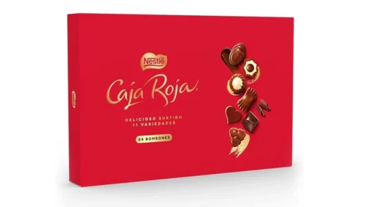 Caja de bombones Nestlé Caja Roja de 800 g