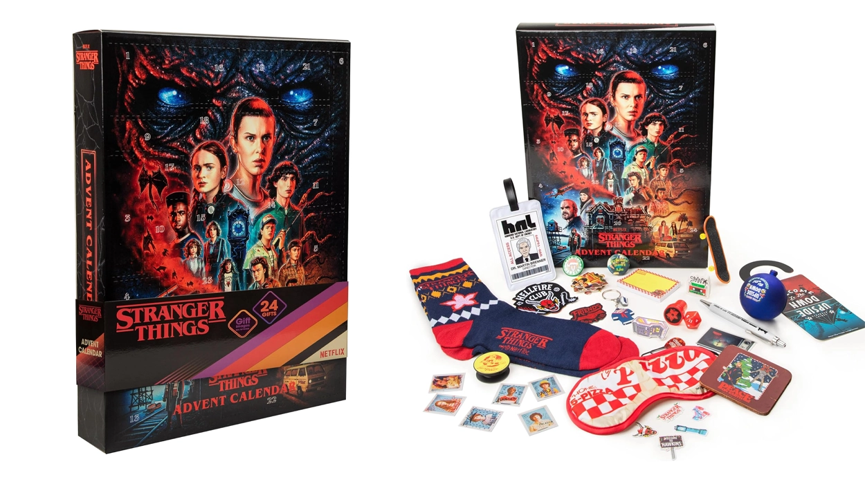 Calendario de Adviento Stranger Things con Licencia Oficial