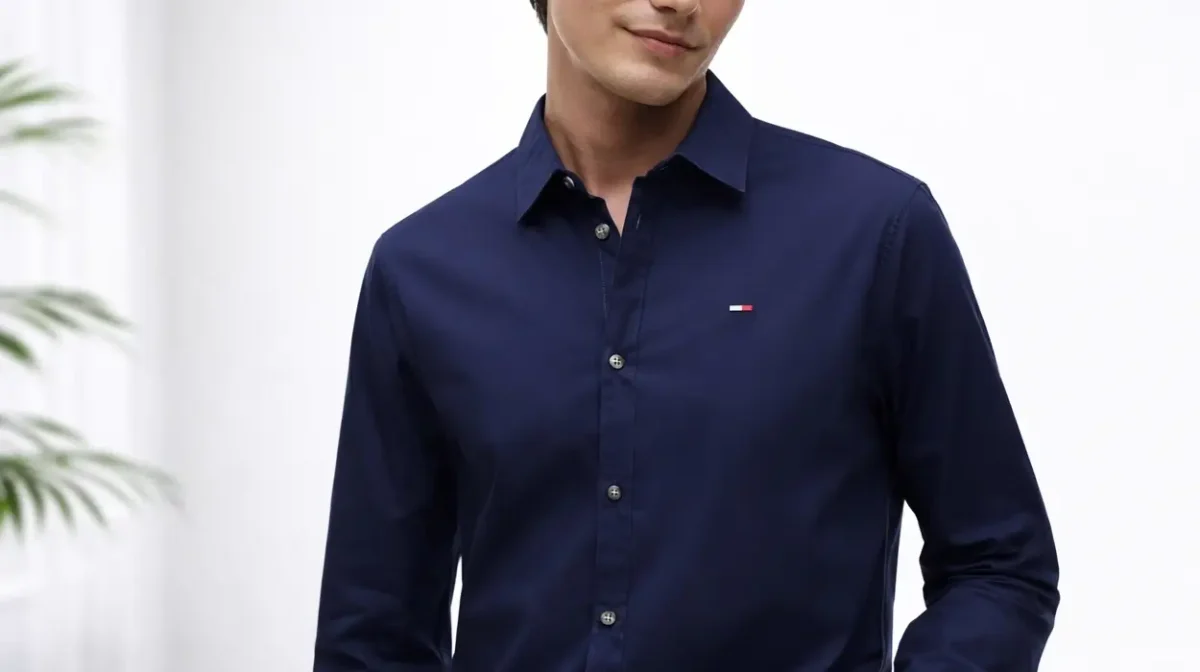 Camisa Tommy Jeans TJM slim para hombre