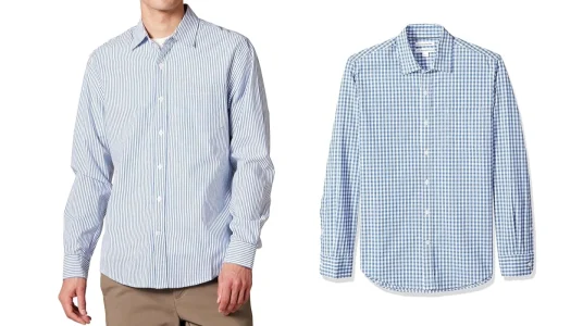 Camisas Amazon Essentials de popelín para hombre