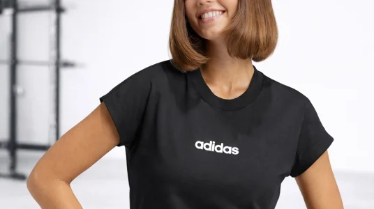 Camiseta Adidas Essentials Linear Cotton