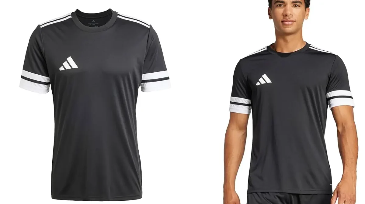 Renueva tu equipación deportiva con esta camiseta Adidas Squadra 25 que baja a sólo 14,95€ en Amazon, con un 35% de descuento