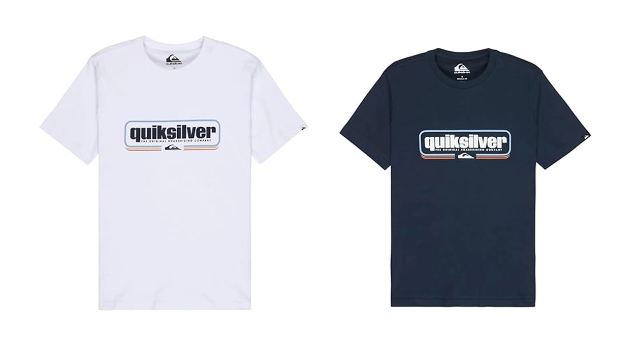 Camiseta Quiksilver EV Box Shaped para niños