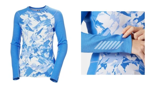 Camiseta de manga larga Helly Hansen W LIFA Merino Midweight