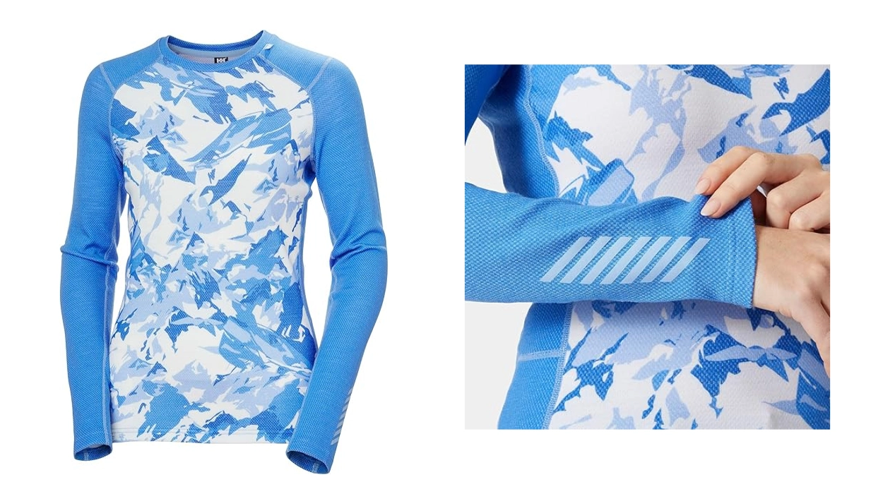 Camiseta de manga larga Helly Hansen W LIFA Merino Midweight