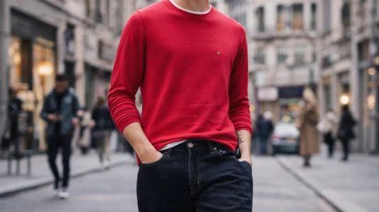 Camiseta de manga larga Tommy Hilfiger Stretch Slim Fit