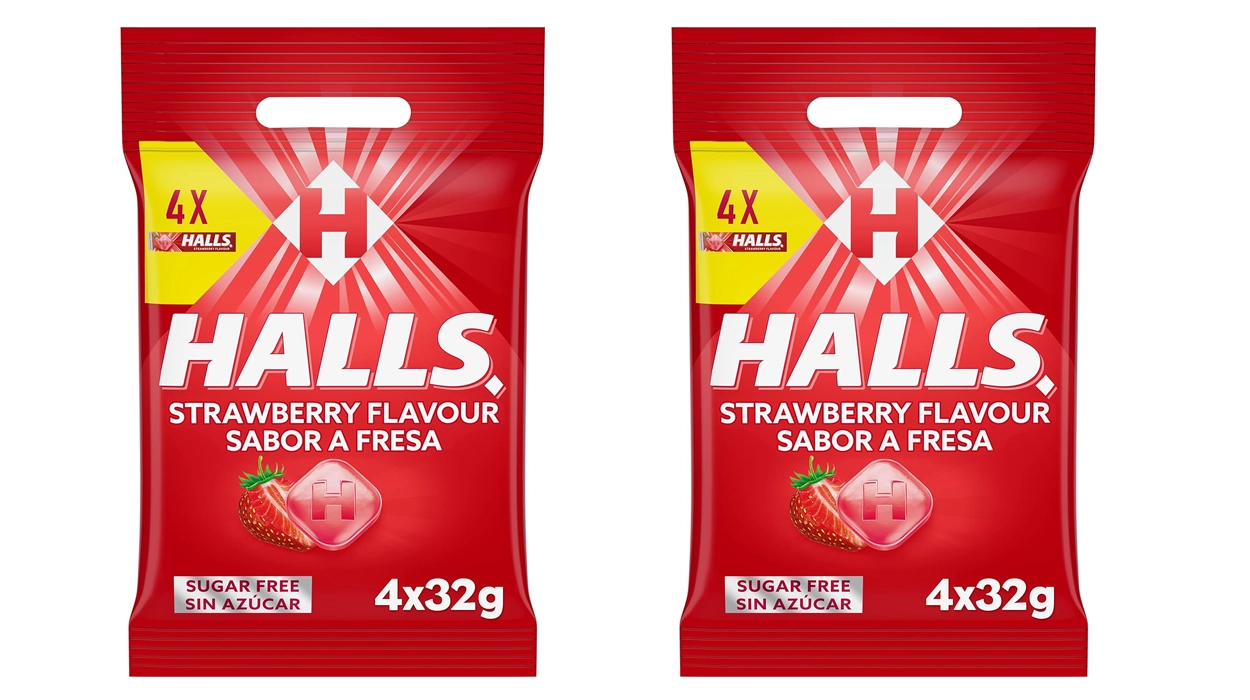 Caramelos duros Halls Fresa