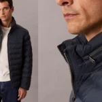 Cazadora acolchada Calvin Klein Nylon Hooded Puffer con capucha oculta para hombre