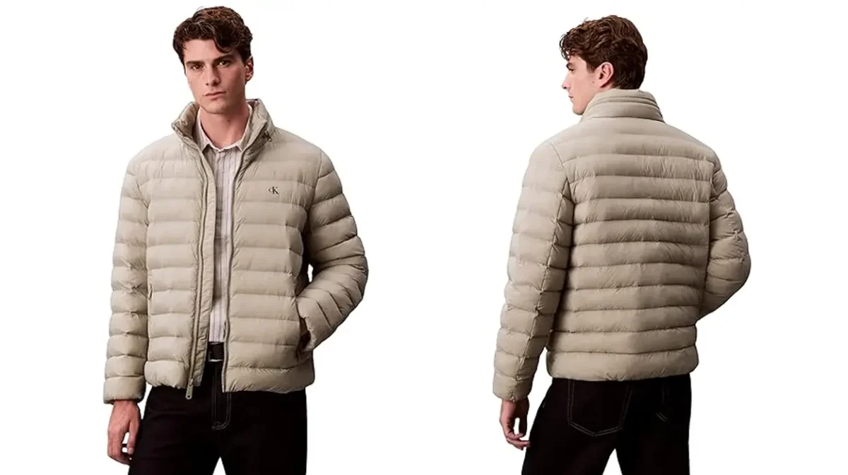 REBAJÓN: Llévate esta impecable cazadora acolchada Calvin Klein con capucha oculta al 70% en Amazon