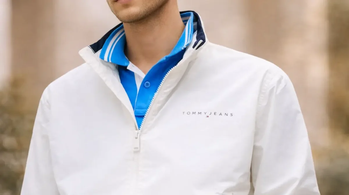 Cazadora cortavientos Tommy Jeans Essentials para hombre