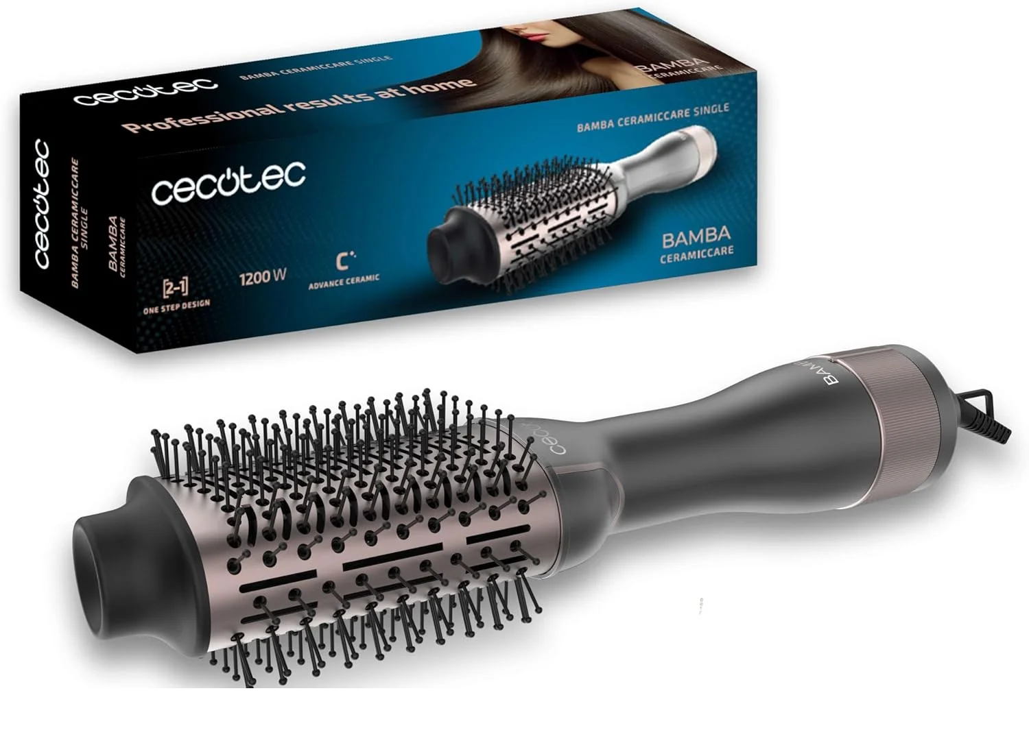 Cecotec Cepillo de Aire Bamba CeramicCare