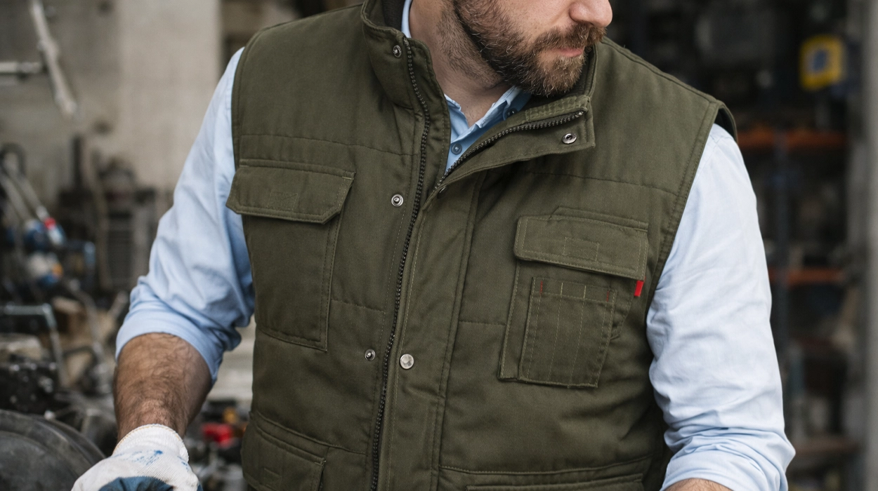 Chaleco acolchado multibolsillos Velilla 108