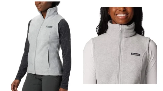 Chaleco polar Columbia Full Zip Benton Springs para mujer