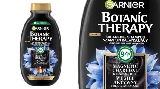 Champú Garnier botanic Therapy con carbón activado y aceite de comino negro