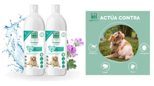 Champú repelente Menforsan citronela