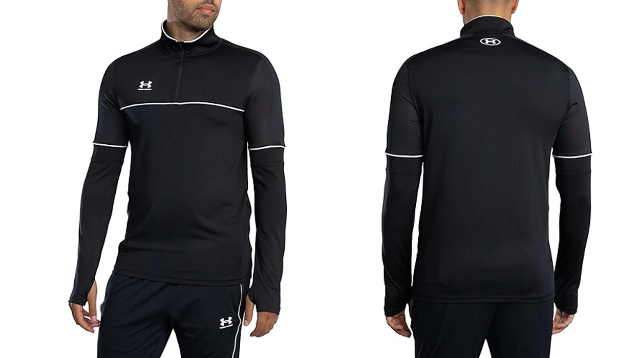 Chaqueta Under Armour Challenger con cremallera de 1 4 para hombre