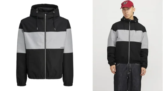 Chaqueta bomber con capucha Jack Jones JJelegacy Light Jacket Hood para hombre