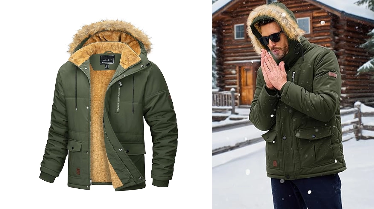 Chaqueta de invierno impermeable Magcomsen