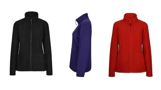 Chaqueta polar Perth con cremallera para mujer