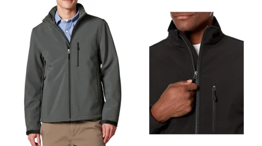 Chaqueta softshell Amazon Essentials