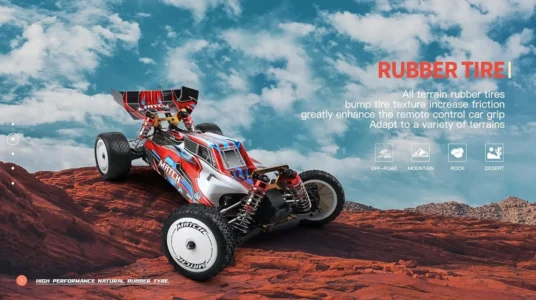 Coche de racing con control remoto WLTOYS XKS 104001 RC