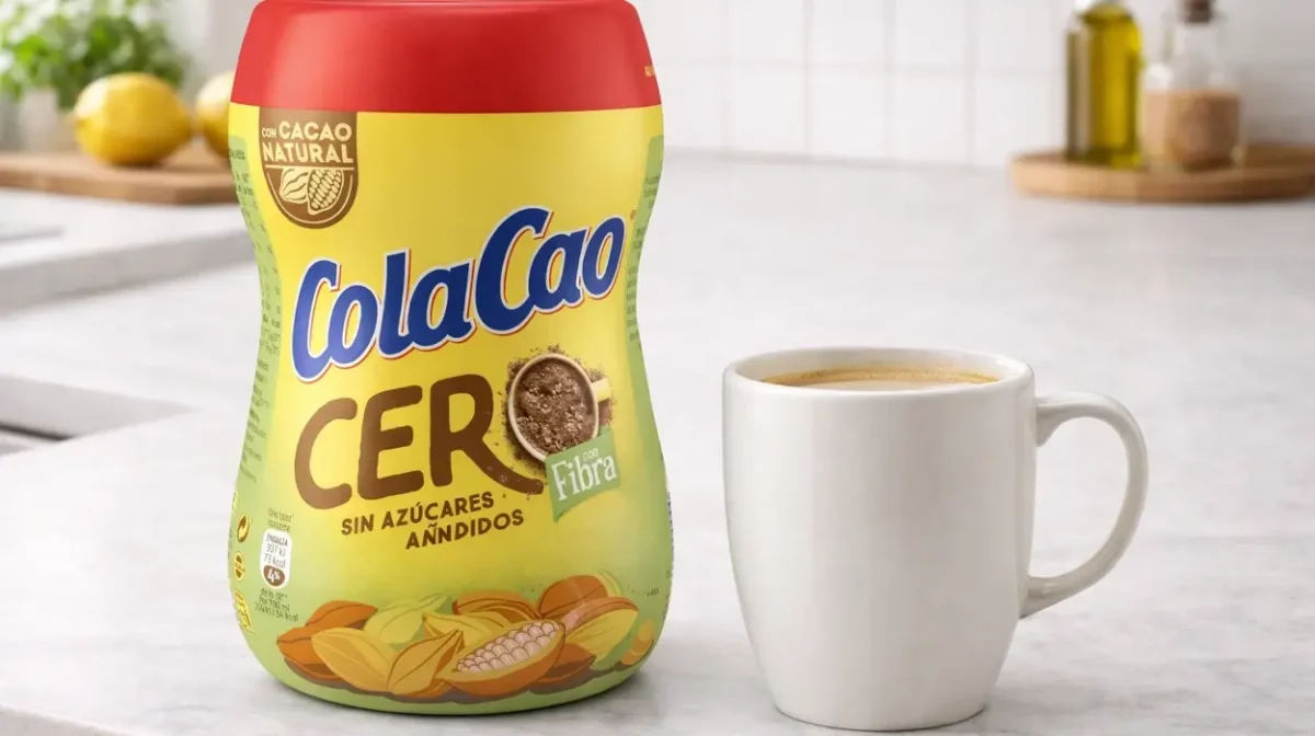 Pack de 2 botes de ColaCao Cero azúcares añadidos de 300 g, con 50% de descuento en 2ª unidad