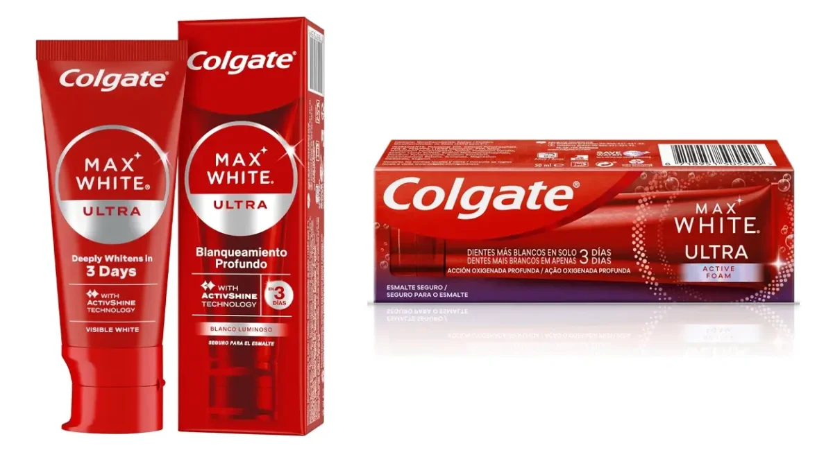 Pasta de dientes Colgate Max White Ultra de 75 ml