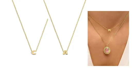 Collar personalizado Singularu Single Letter