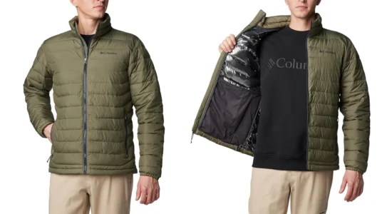 Columbia Chaqueta Powder Lite 2 stone green