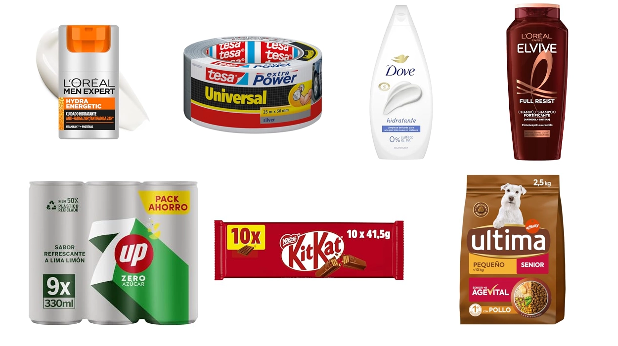 Compra 2 productos de supermercado en Amazon y ahorra el 50% en la segunda unidad