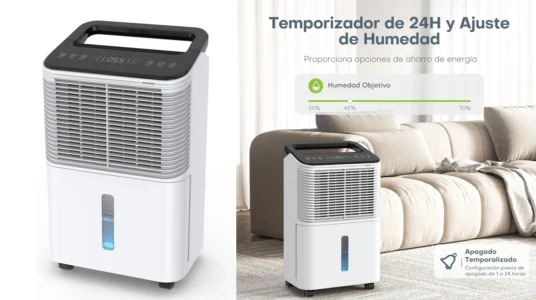 ConopuPlus deshumidificador silencioso de 16 litros con control inteligente