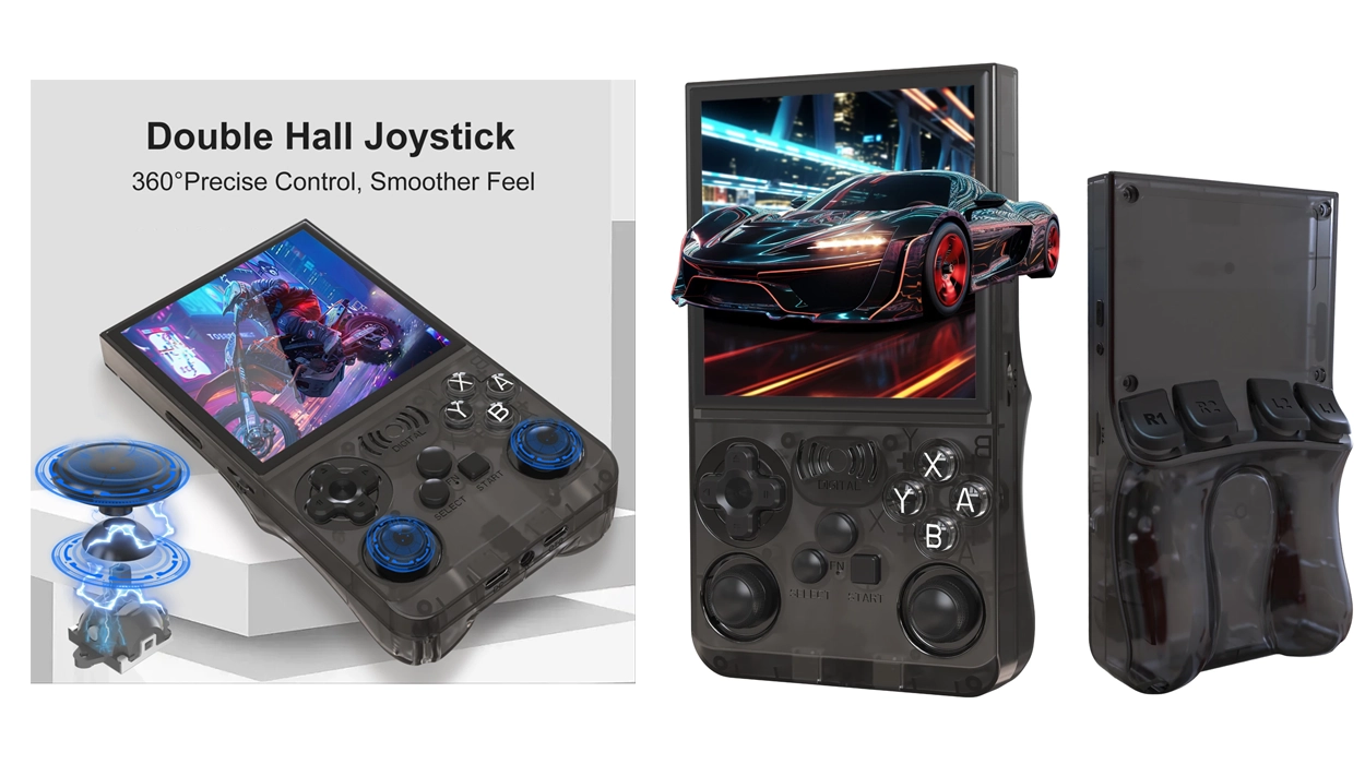 Consola retro portátil Gaminja ANS12 con Linux y más de 15.000 juegos