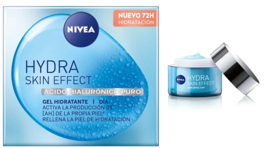 Crema de día con ácido hialurónico puro Nivea Hydra Skin Effect Gel 50 ml