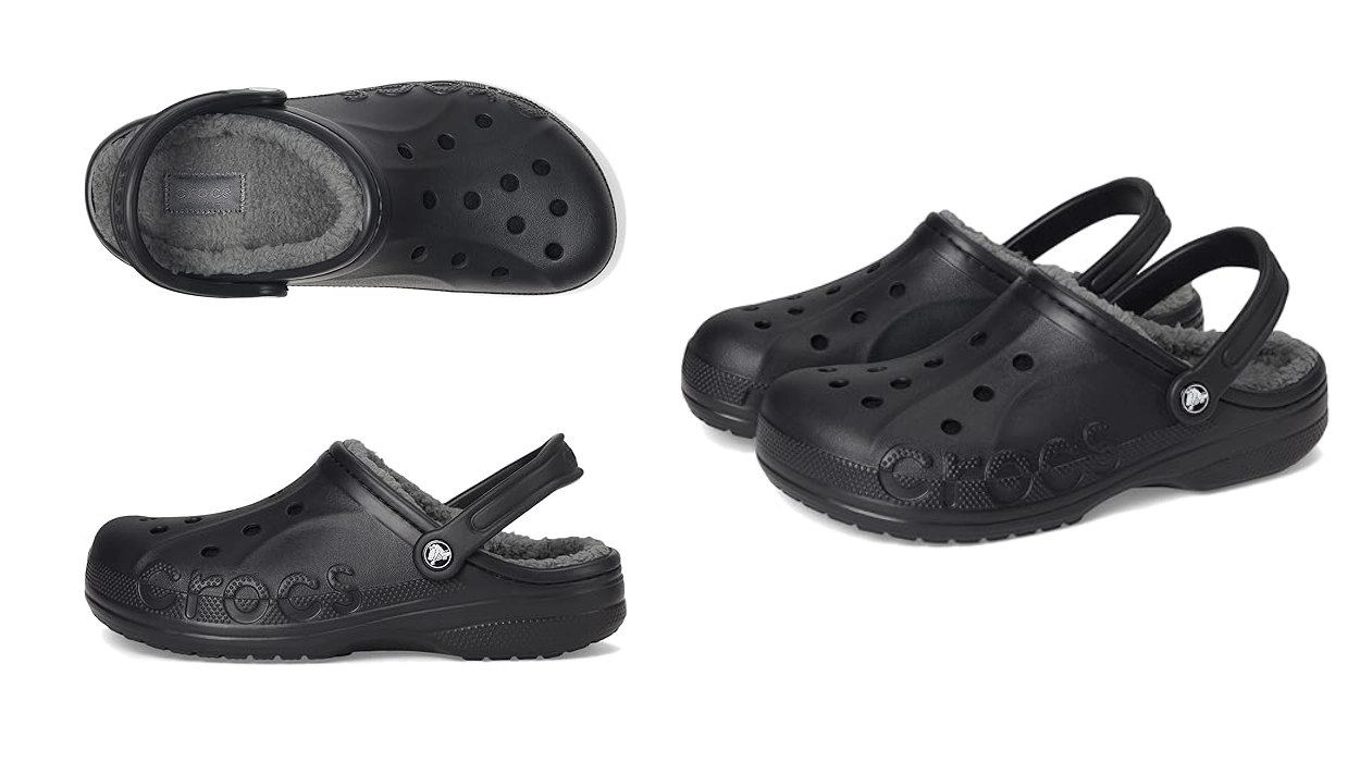 Crocs Via Lined Clog negros