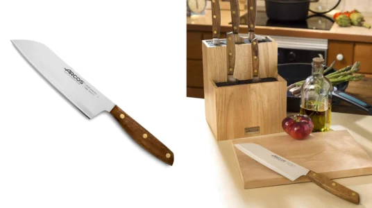 Cuchillo Santoku Arcos Nordika de 190 mm